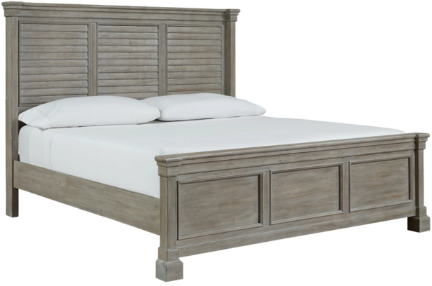 Signature Design by Ashley® Moreshire Bisque King Panel Bed-0