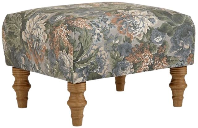 Best® Home Furnishings Customizable Erin & Ben Fabric Ottoman with Honey Birch Legs-0