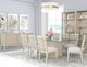 A.R.T. Furniture® Cotiere Glass Top Rectangular Dining Table with Linen Base-1