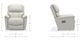 La-Z-Boy® Kipling Slate Power Wall Recliner with Headrest-5