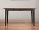 Steve Silver Co. Joplin 5-Piece Walnut Dining Set with Ebony Base-4