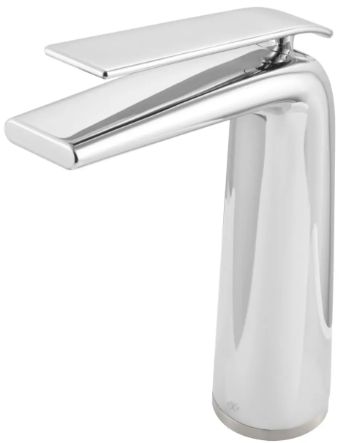 DXV Modulus Polished Chrome Single Handle Vessel Bathroom Faucet with Lever Handle-1