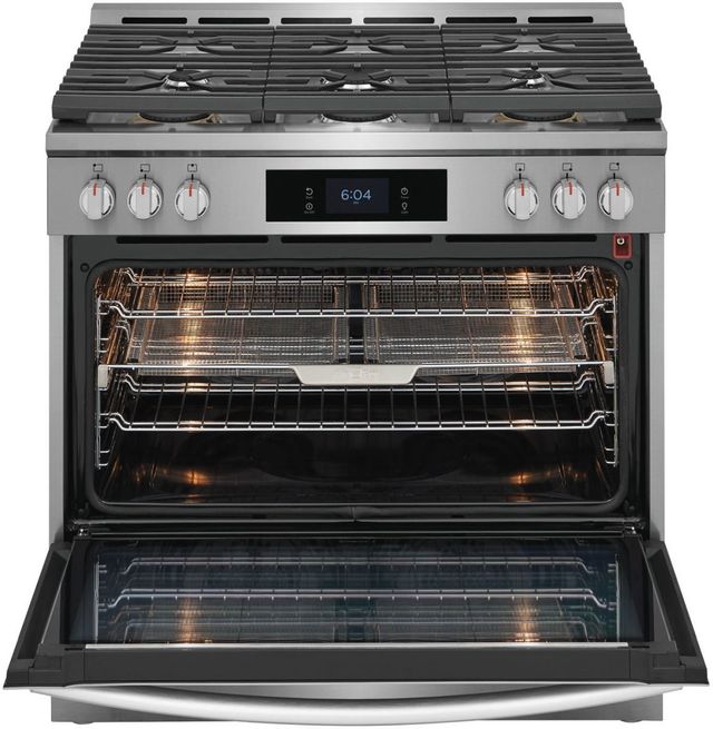 Frigidaire Gallery® 36" Smudge-Proof® Stainless Steel Pro Style Dual Fuel Range-1