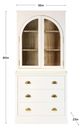 Stylecraft Tamara Day Linen White Hutch-1
