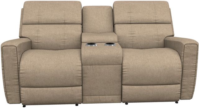 La-Z-Boy® Apollo Khaki Power Reclining Loveseat with Console and Headrest-1