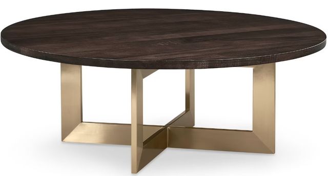 Bassett® Furniture BenchMade Andover 44'' Round Cocktail Table-0