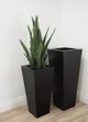 Le Present Lux Classik Black 28" Planter-3