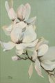Stylecraft Magnolias on Sage Wall Art-1