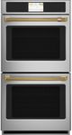 Café™ 27" Brushed Brass Double Wall Oven Handle Kit-1