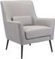 Zuo® Modern Ontario Gray Accent Chair-0