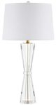 Currey & Company Duveen Clear/Polished Brass Table Lamp-2
