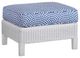 Braxton Culler Customizable Tangier Fabric/Rattan Outdoor Ottoman-0