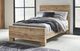 Signature Design by Ashley® Hyanna Tan Brown Full Panel Bed-4