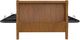 dhp furniture® Florence Walnut Wood Futon with Arms-4