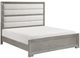 Homelegance® Owen Gray Eastern King Panel Bed-1