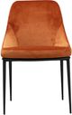 Moe's Home Collection Sedona 2-Piece Amber Orange Dining Side Chair Set-1