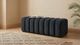 Coaster® Summer Black Upholstered Accent Bench-1