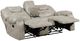 Homelegance® Gainesville Pewter Double Manual Reclining Loveseat with Center Console-4