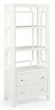 Wildwood Lamps Contemporary Trellis White Etagere-0