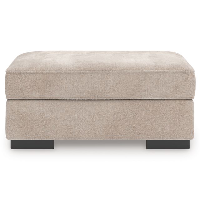 Benchcraft® High Profile Taupe Ottoman-1