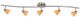 Cal® Lighting & Accessories Orbit Brushed Steel/Orange Serpentine Light-0