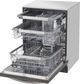 LG 24” Black Stainless Steel Built In Dishwasher-1