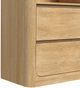 Elements International Rosalie 4-Piece Natural Entertainment Unit with 82" TV Console-4