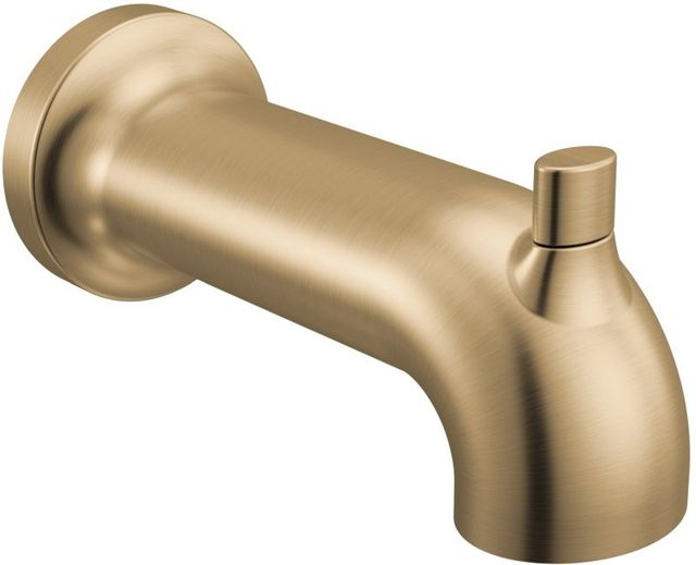 Delta Altado™ Champagne Bronze Tub Spout with Pull-Up Diverter-0