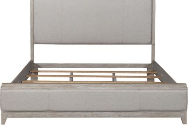 Liberty Furniture Belmar 4-Piece Silver Champagne/Washed Taupe King Bedroom Set-2