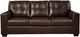 Signature Design by Ashley® Santorine Dark Brown Queen Sleeper Sofa-2