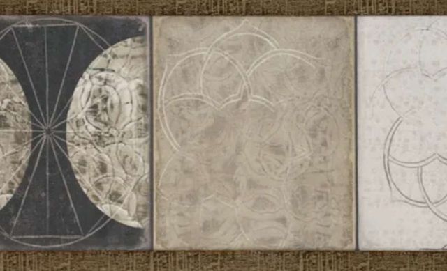 StyleCraft Tiles Beige/Black/Brown/Gray Wall Art-1
