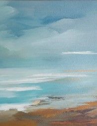 Stylecraft Blue/Brown/White Wall Art-1