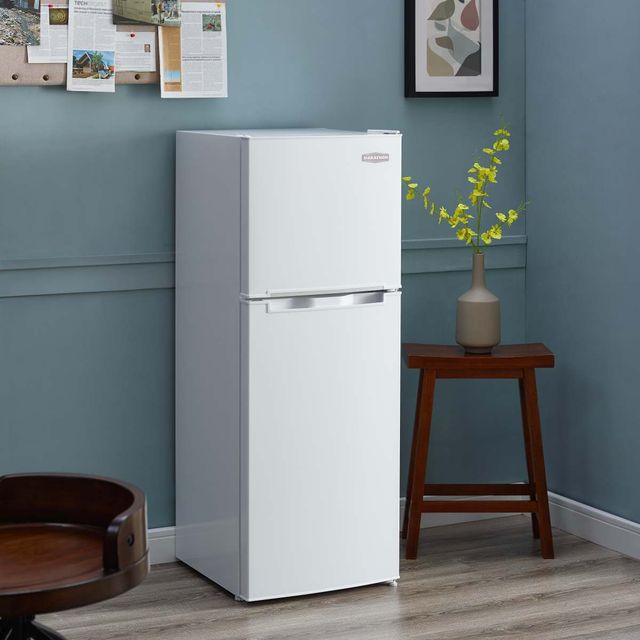 Marathon Appliances Deluxe 4.8 Cu. Ft. White Counter Depth Top Freezer Refrigerator -3
