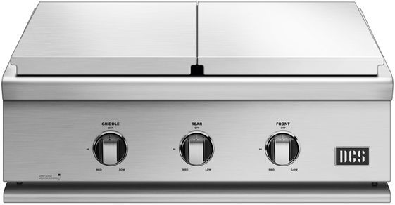 DCS Liberty 30" Stainless Steel Griddle/Sideburner-1