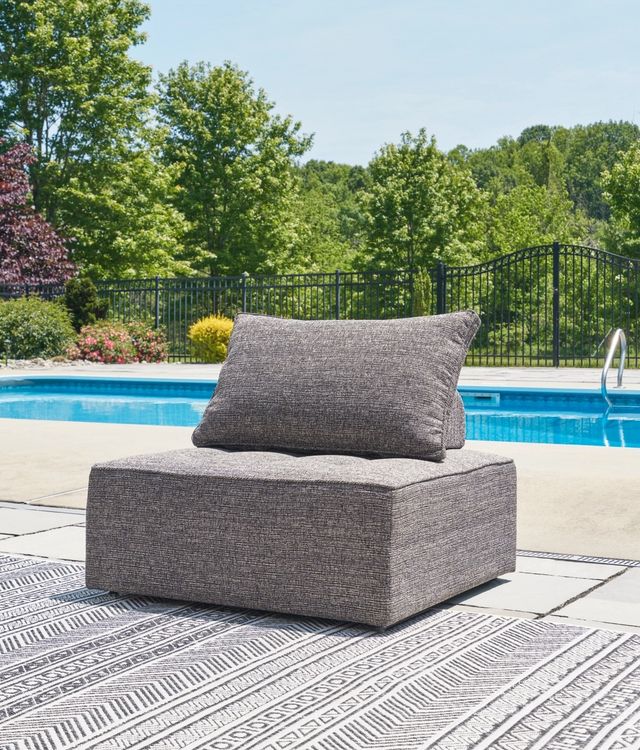 Signature Design by Ashley® Bree Zee Brown Aluminum/Fabric Outdoor Lounge Chair with Cushion-3