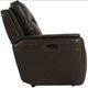 Bassett® Furniture Club Level Manteo Sable Leather Power Reclining Loveseat -2
