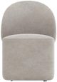 Bernhardt Monolith Gray Upholstered Side Chair-2