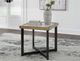 Signature Design by Ashley® Montia Stone Top End Table with Black Base-3