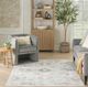 Nourison Home™ Astra Machine Washable Ivory 5'x7' Area Rug-1