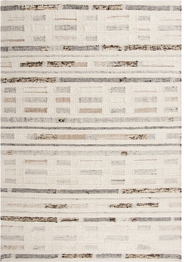 Rizzy Home Nova Gray 5'x8' Rectangular Rug-0
