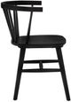 Coaster® Jeffries 2-Piece Black Dining Side Chair Set-5