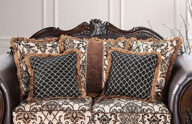 Furniture of America® Jamael Brown Sofa-3