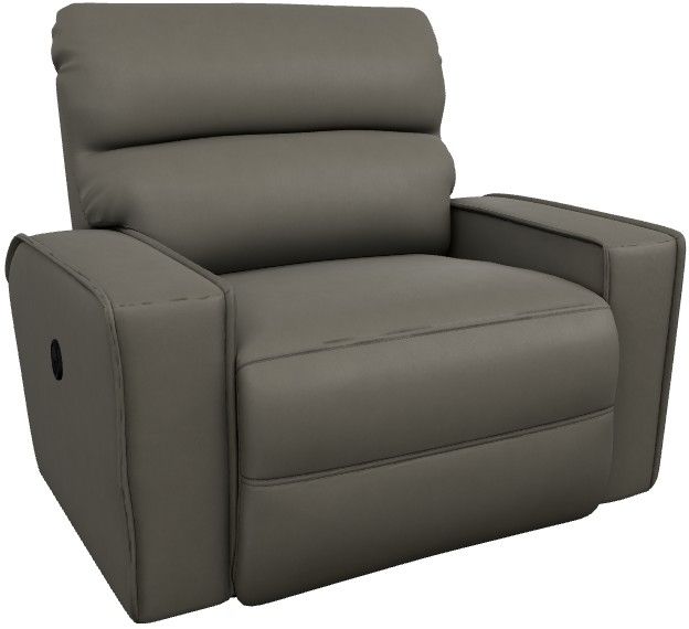 La-Z-Boy® Maddox Dove Gray Manual Reclining Chair and a Half-0