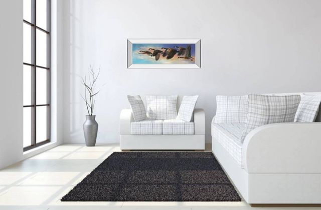 Classy Art Ascent by Carolyn Mock Mirrored Frame Wall Art-3