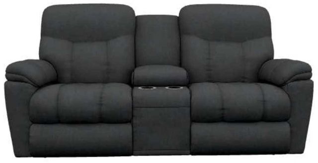 La-Z-Boy® Morrison Indigo Power Reclining Loveseat with Console and Headrest-1