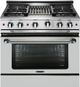 Capital Precision™ 36" Stainless Steel Pro Style Gas Range-0