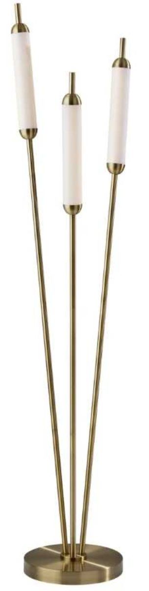 Adesso® Pierce Antique Brass LED Floor Lamp-0