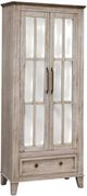 International Furniture Direct Sahara Caramel/Cream Cabinet-0