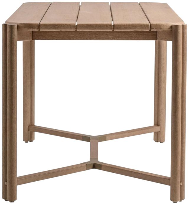 Classic Home Oliver Butterscotch Wooden Outdoor Counter Table-3