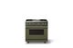 Viking® 5 Series 36" Martini Pro Style Gas (NG) Range with Polished Chrome Trim-3